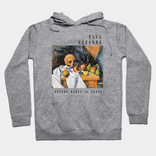 Paul Cezanne Nature Morte au Crane Painting Hoodie by thecolddots